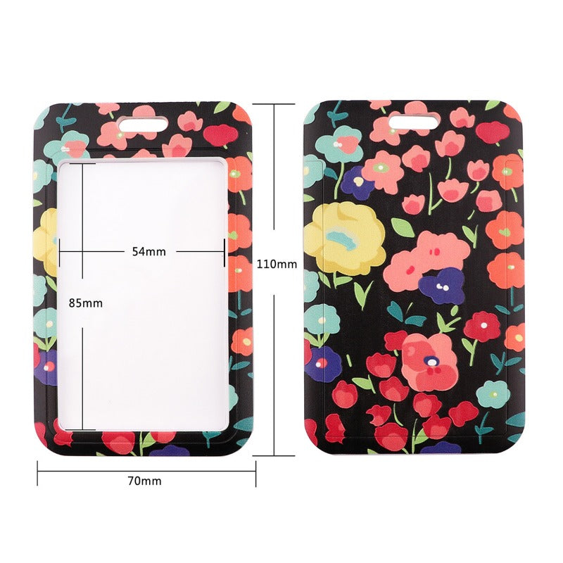 Wholesale 10pcs Sunflower Daisy Flower Hanging Neck Work Exhibition Membership Card Work Card Pendant